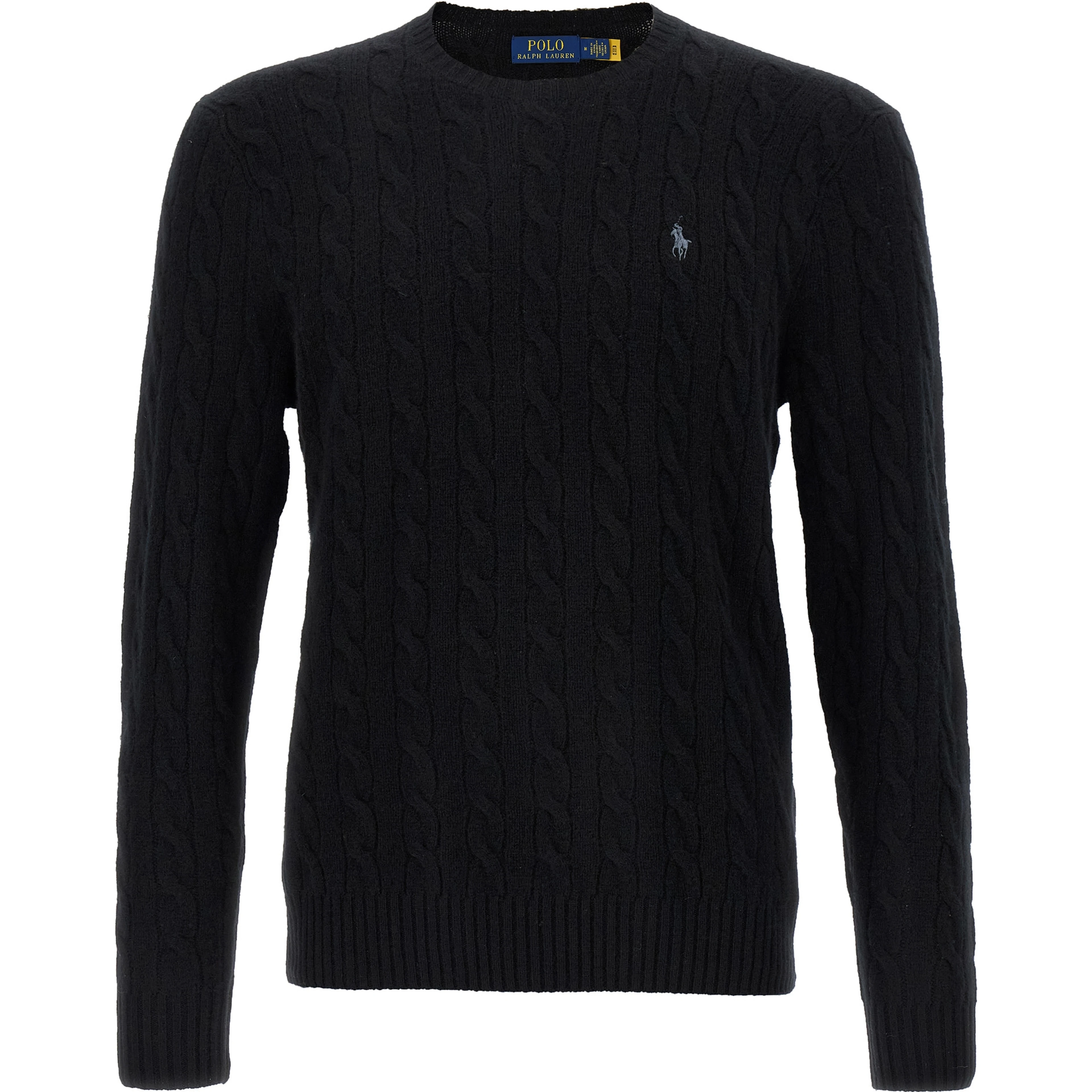 Black Wool Cardigan
