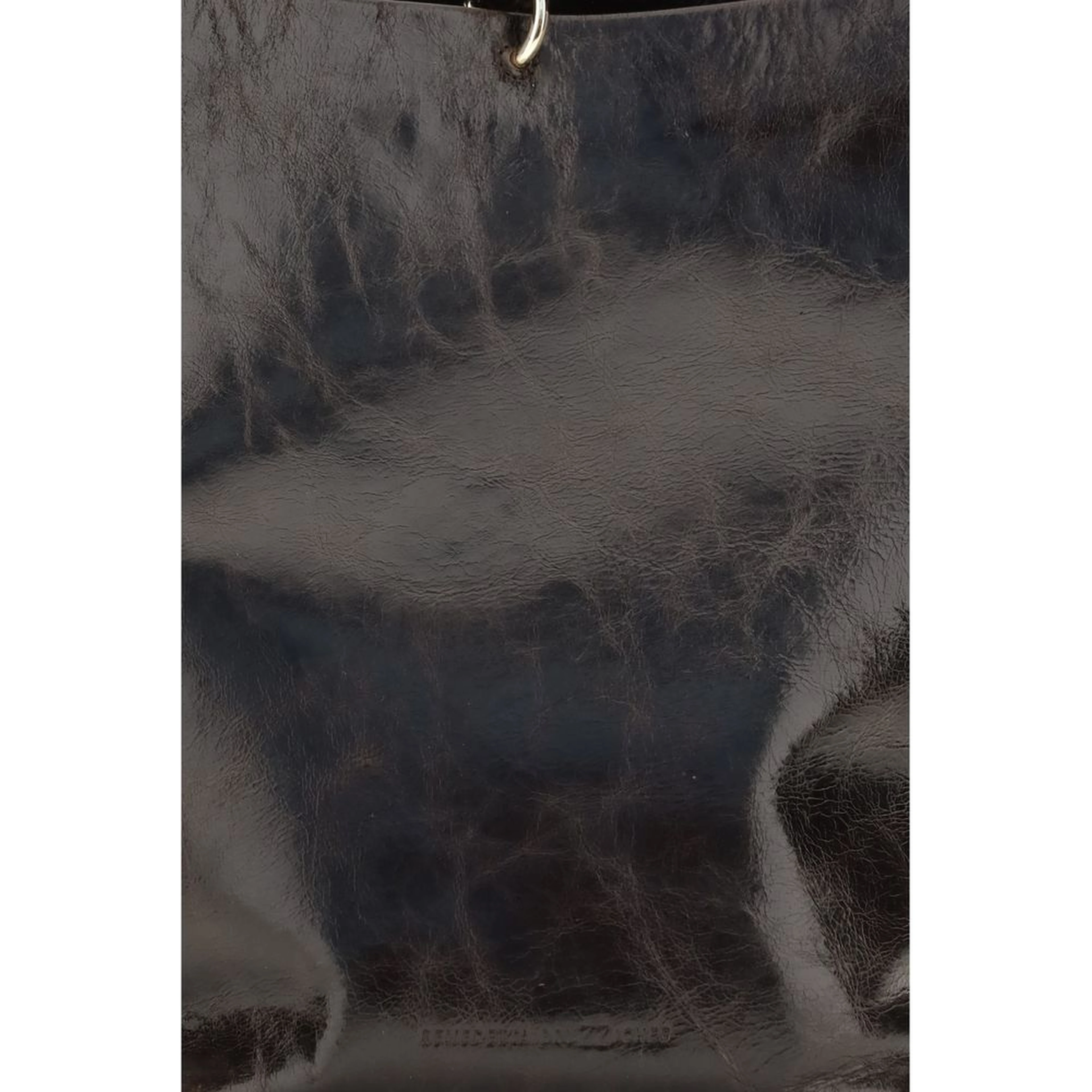 Black Calf Leather Bos Taurus Shoulder Bag
