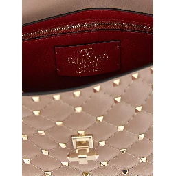 Multicolor Lamb Leather Shoulder Bag