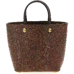 Multicolor Cotton Tote Bag
