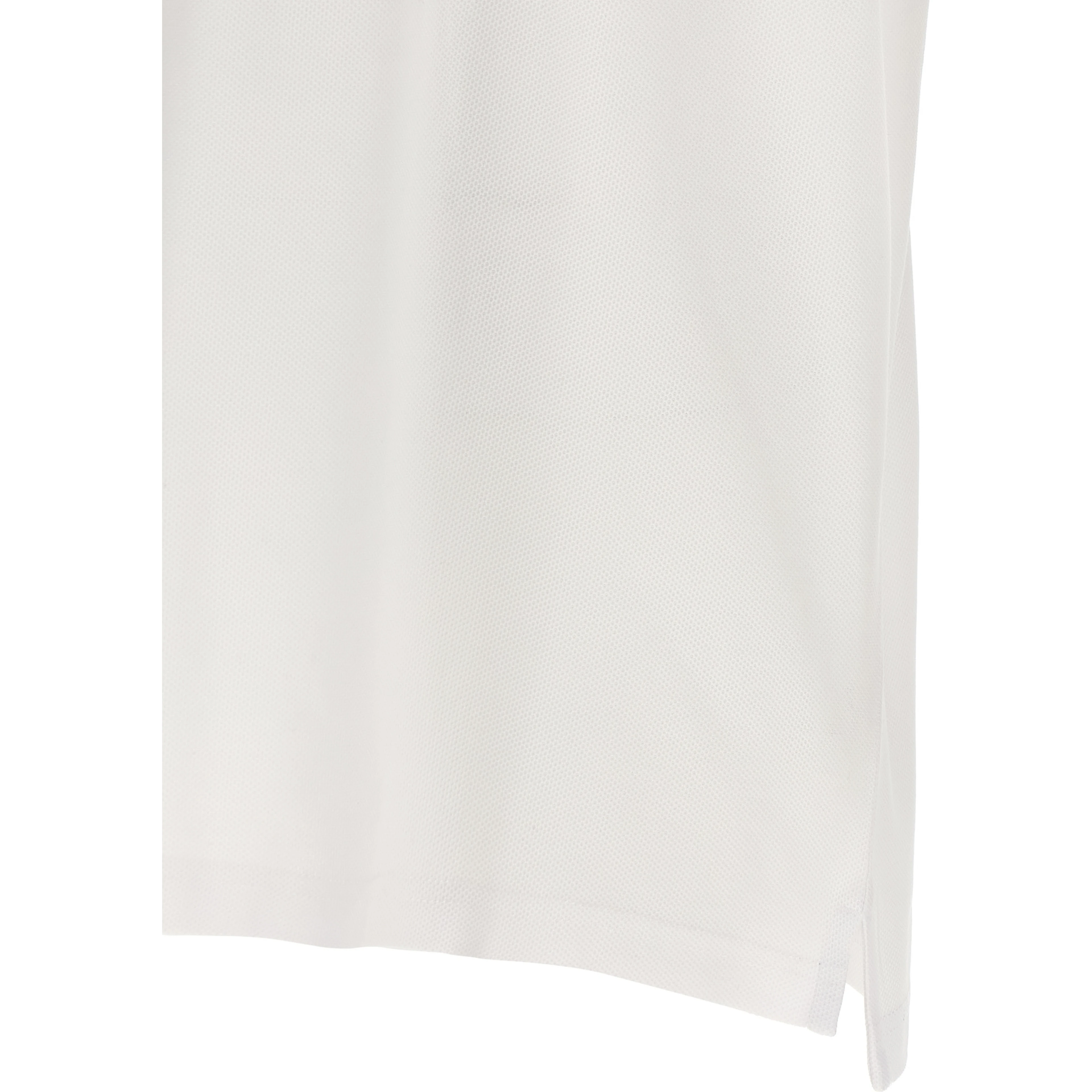 White Cotton Polo Shirt