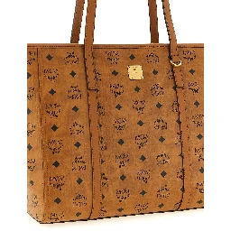 Brown Polyethylene Tote Bag