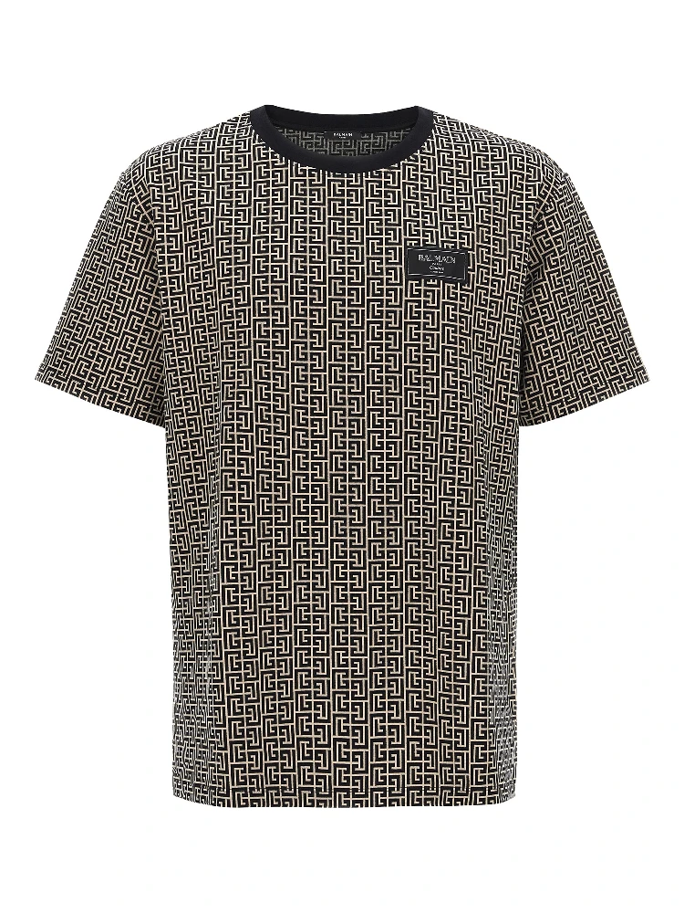 Bicolor Cotton T-Shirt