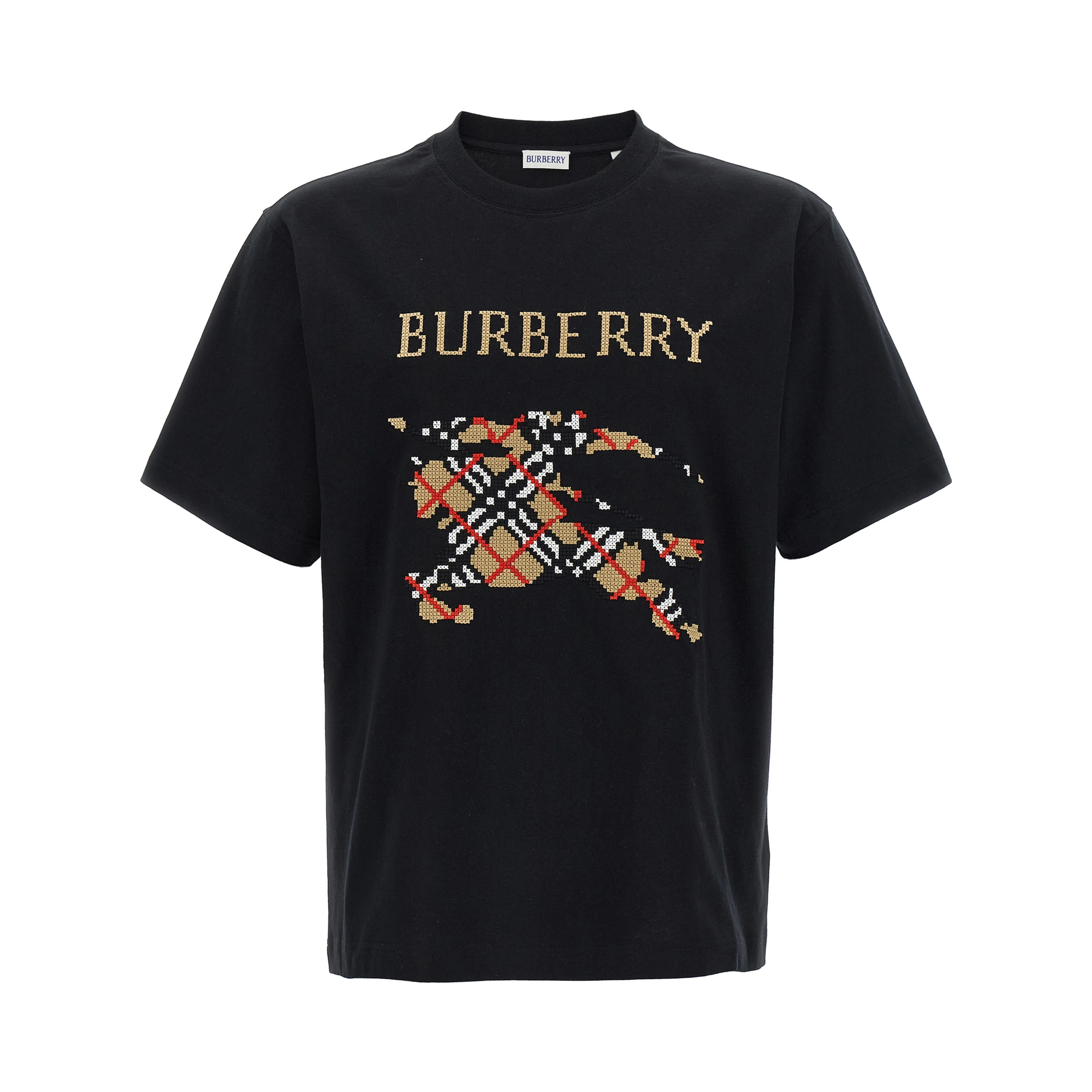 Black Cotton T-Shirt