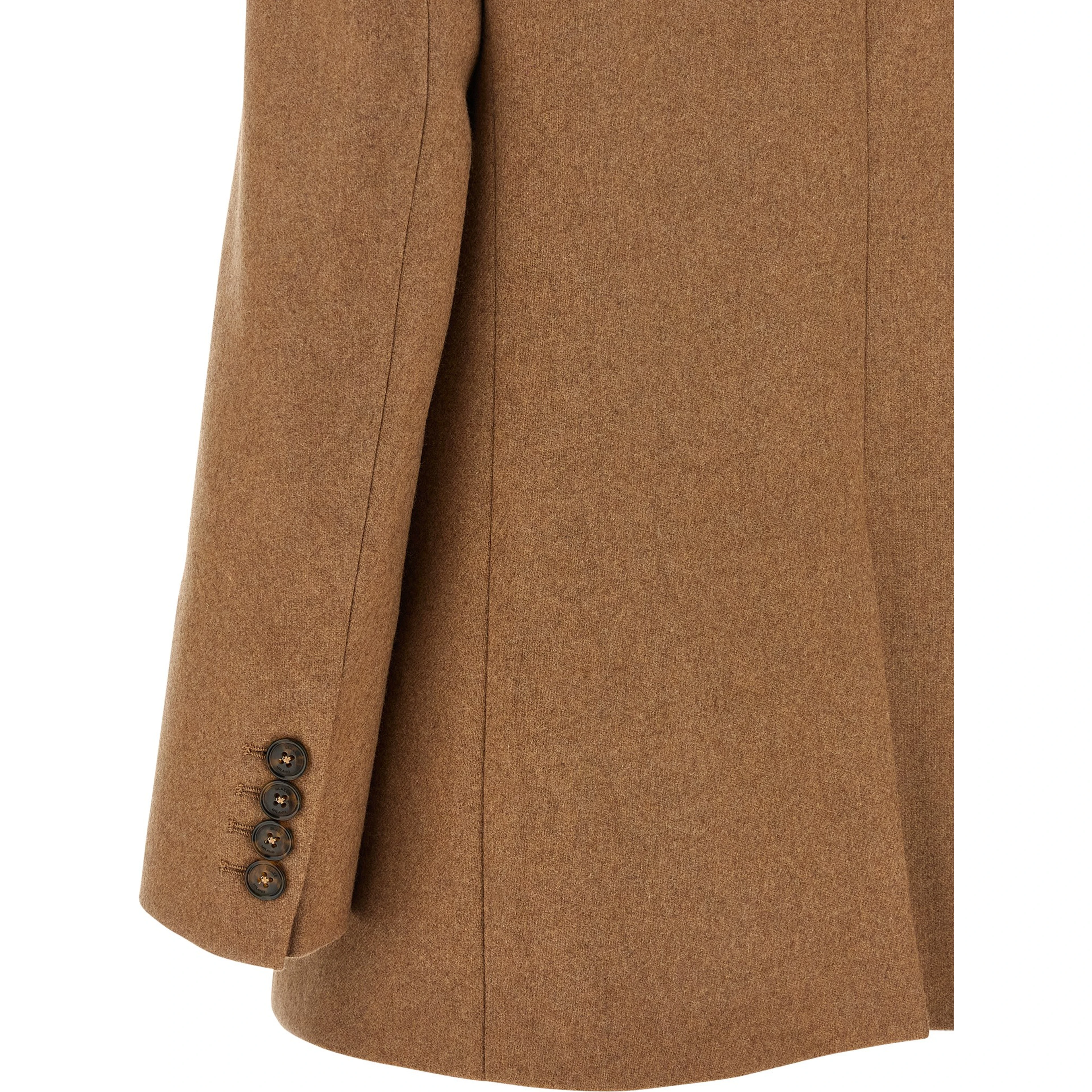 Beige Virgin Wool Blazer