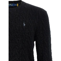 Black Wool Cardigan