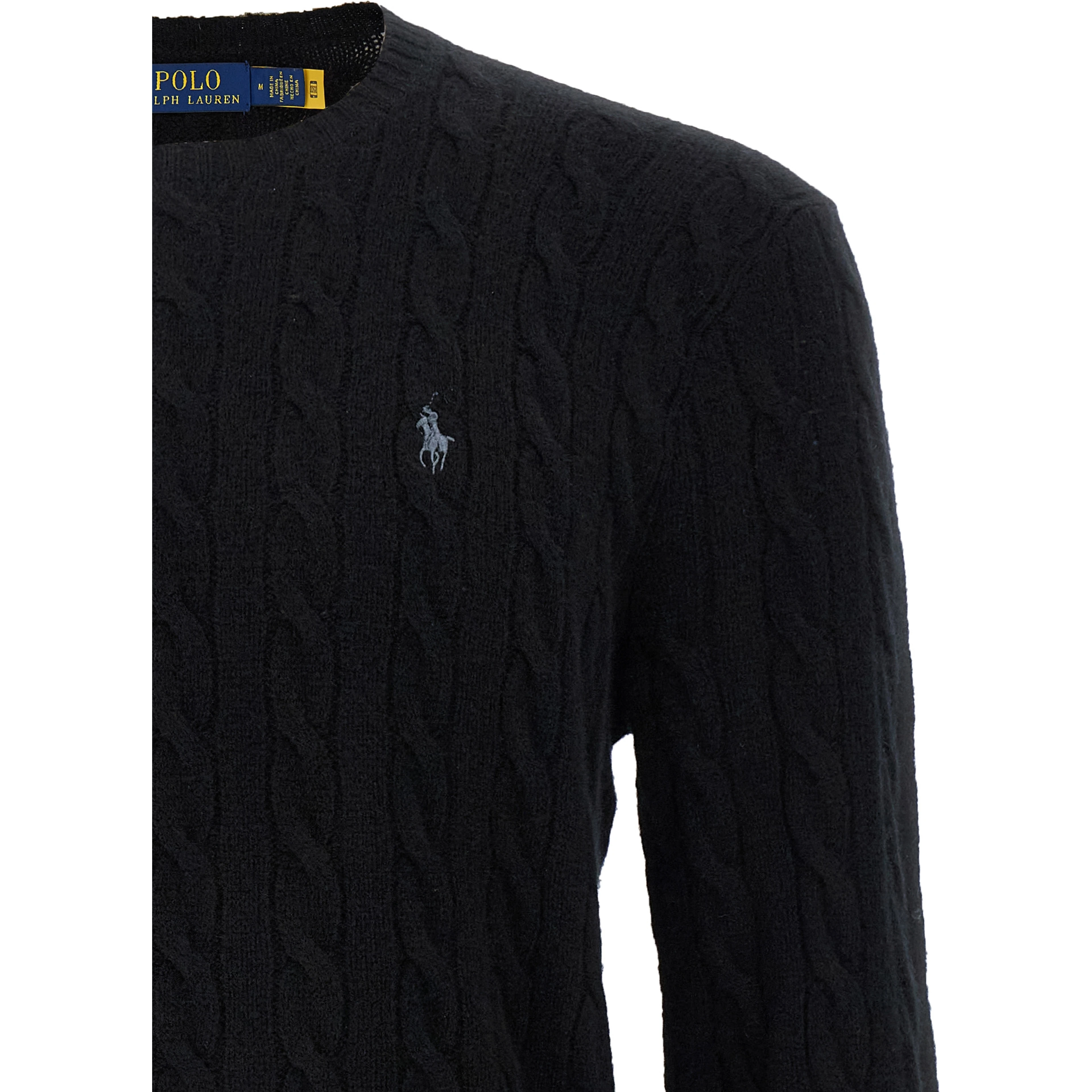 Black Wool Cardigan