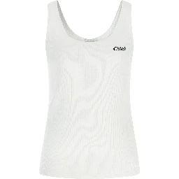 White Cotton Tank Tops