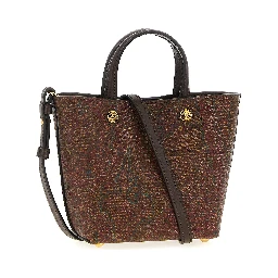 Multicolor Cotton Tote Bag