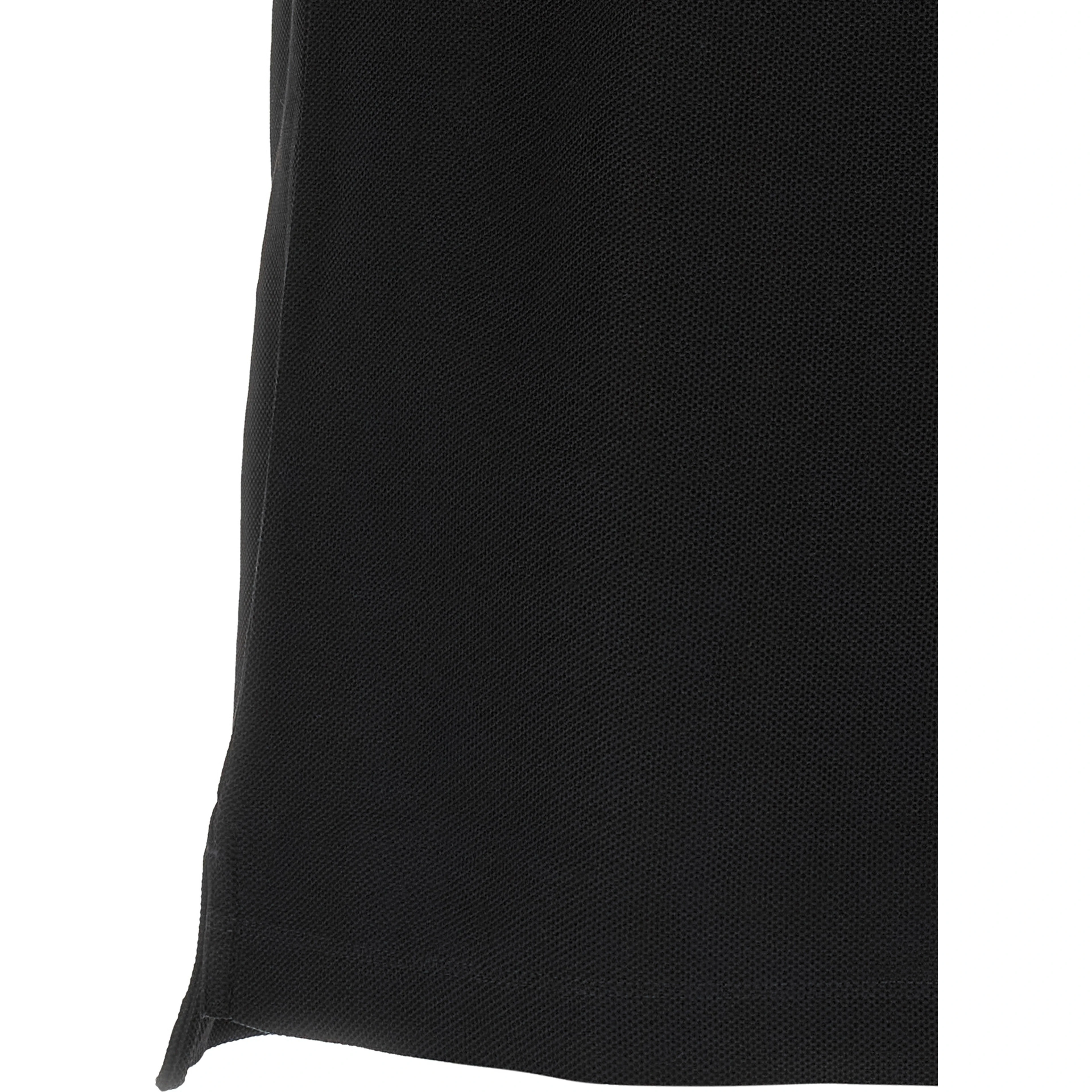 Black Cotton Polo Shirt