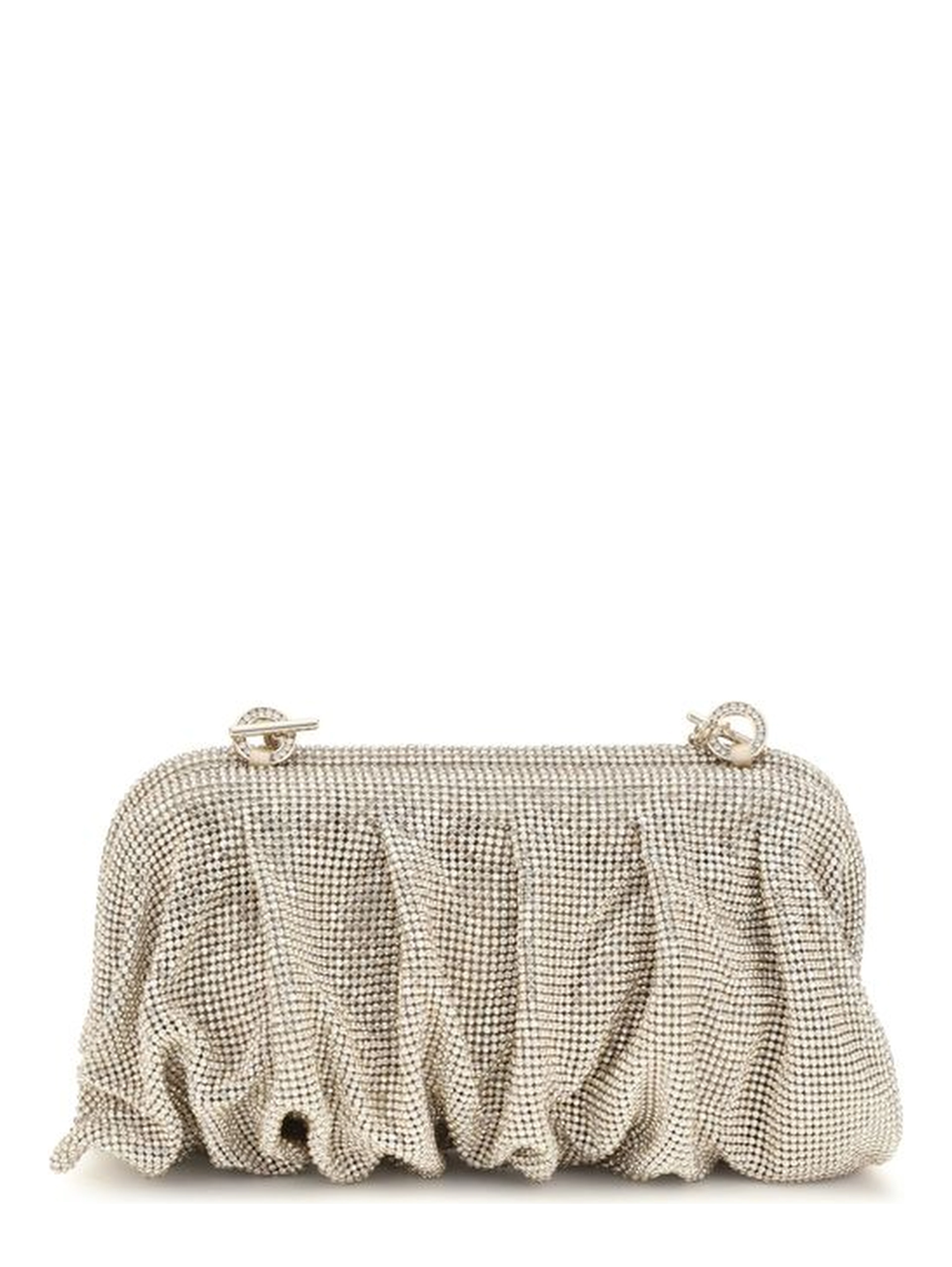 Silver Aluminum Clutch Bag