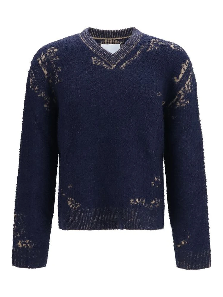 Blue Cotton Sweatshirt