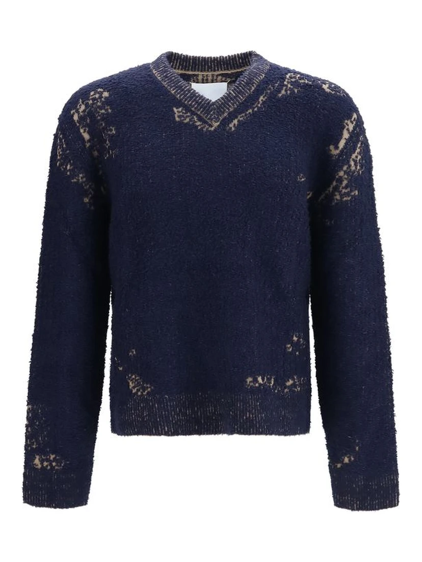 Blue Cotton Sweatshirt