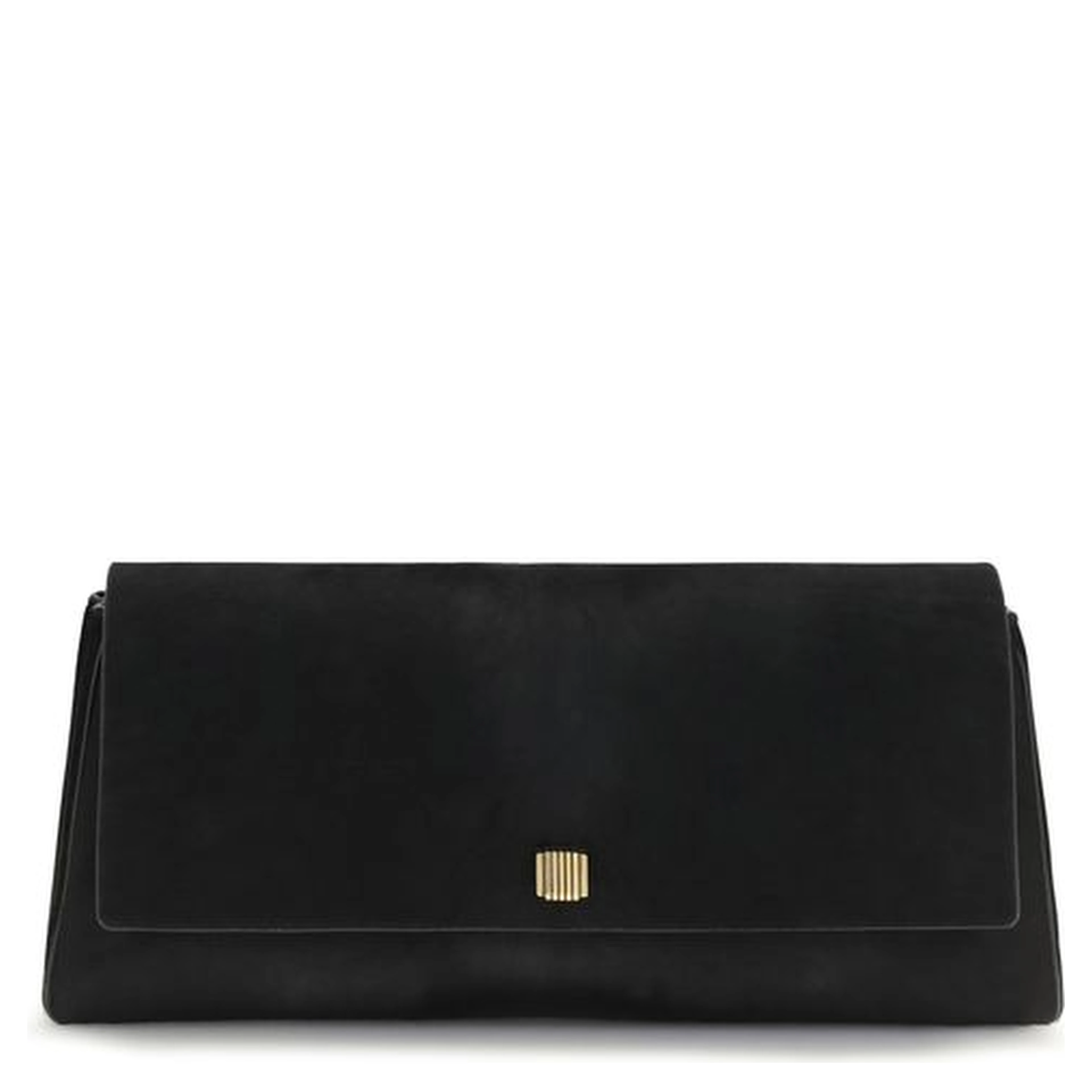 Black Calf Leather Bos Taurus Clutch Bag