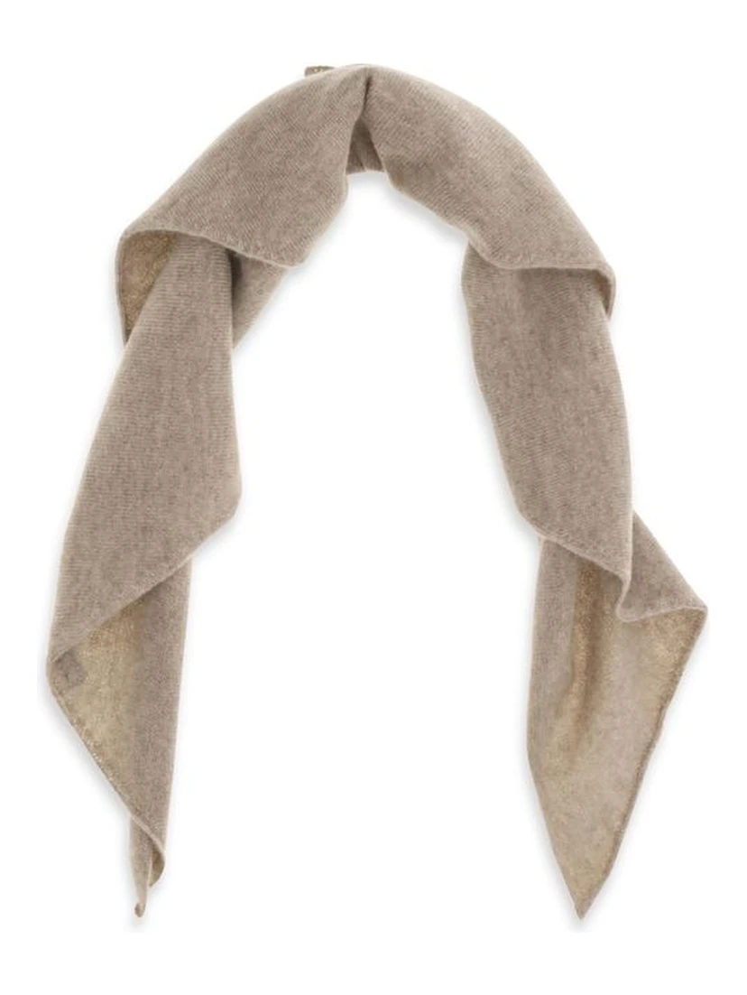Beige Cashmere Scarf