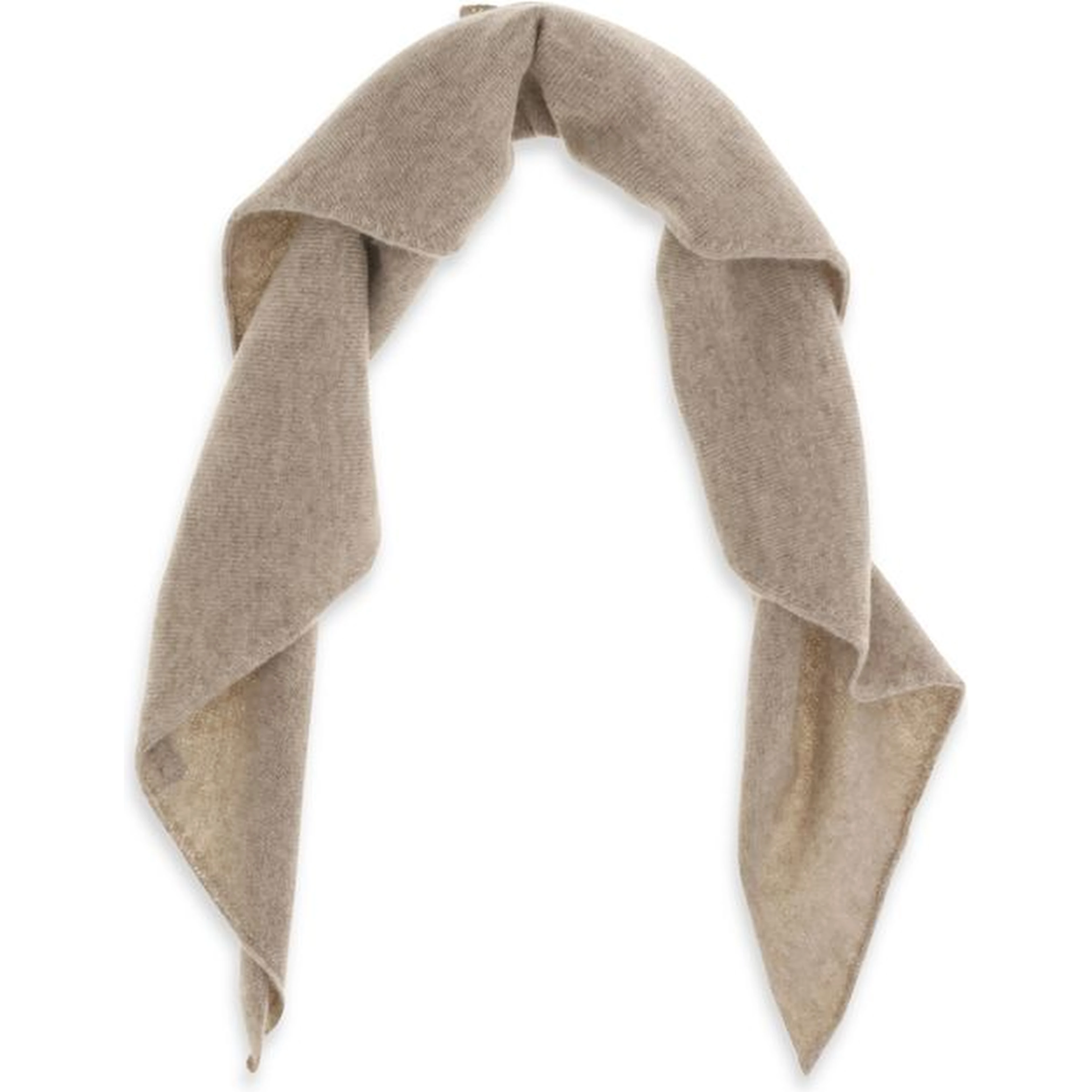 Beige Cashmere Scarf
