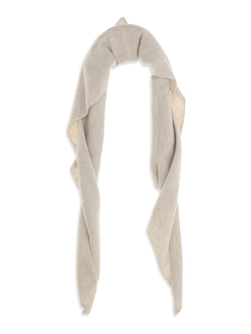 Beige Cashmere Scarf