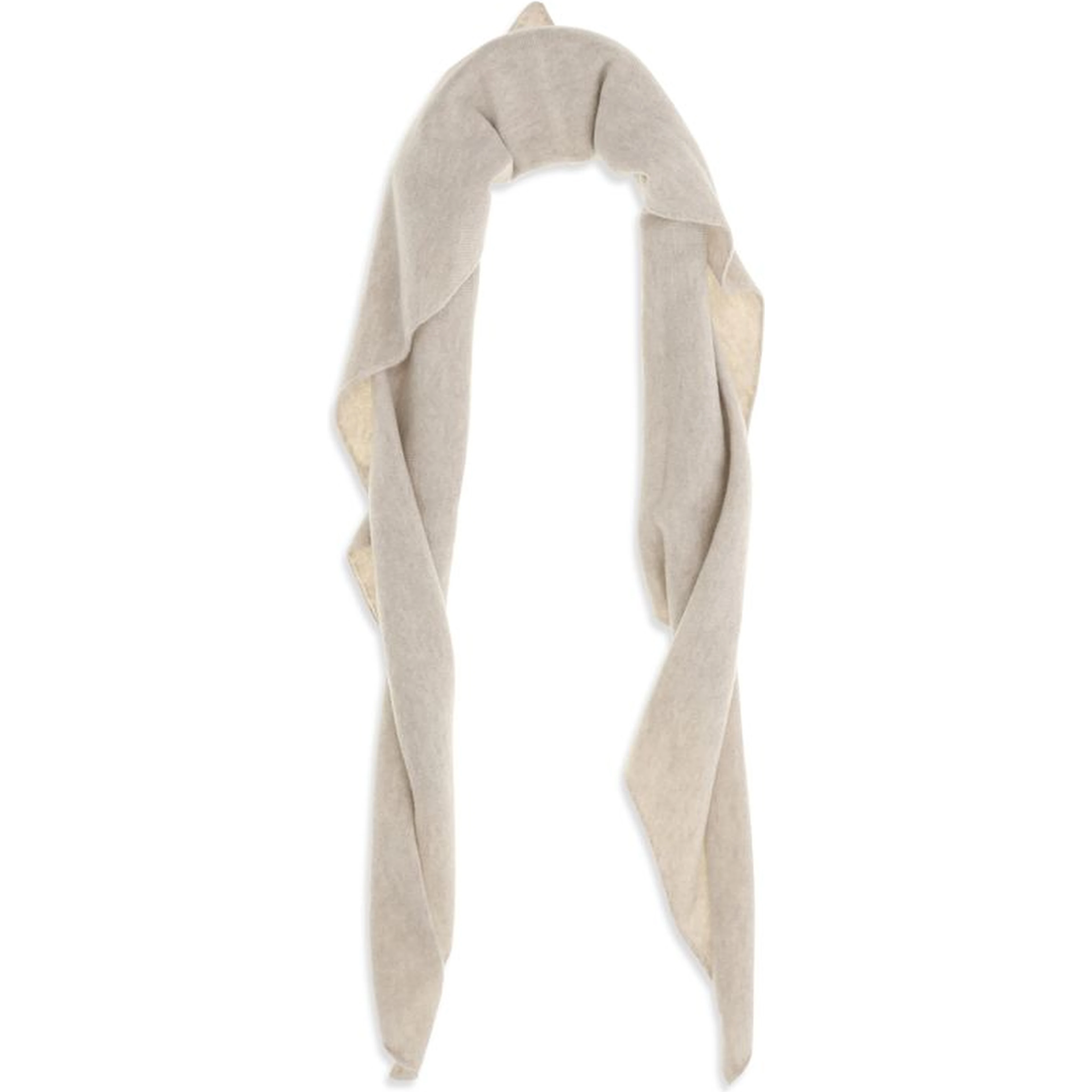 Beige Cashmere Scarf