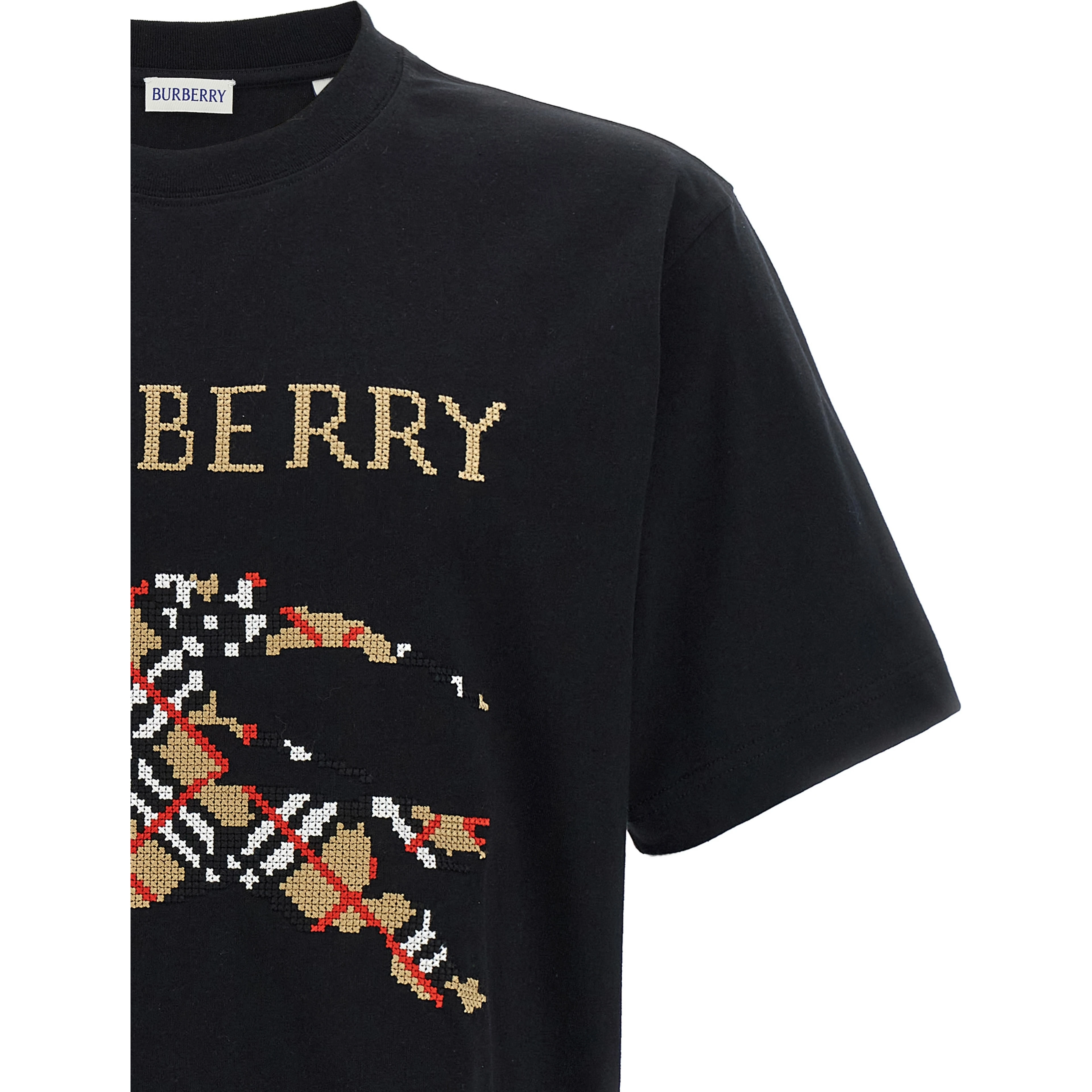 Black Cotton T-Shirt