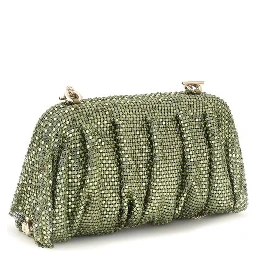 Bicolor Aluminum Clutch Bag