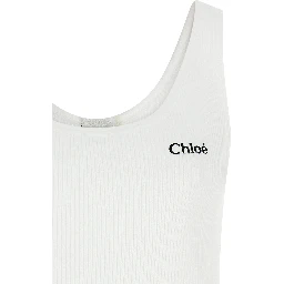 White Cotton Tank Tops