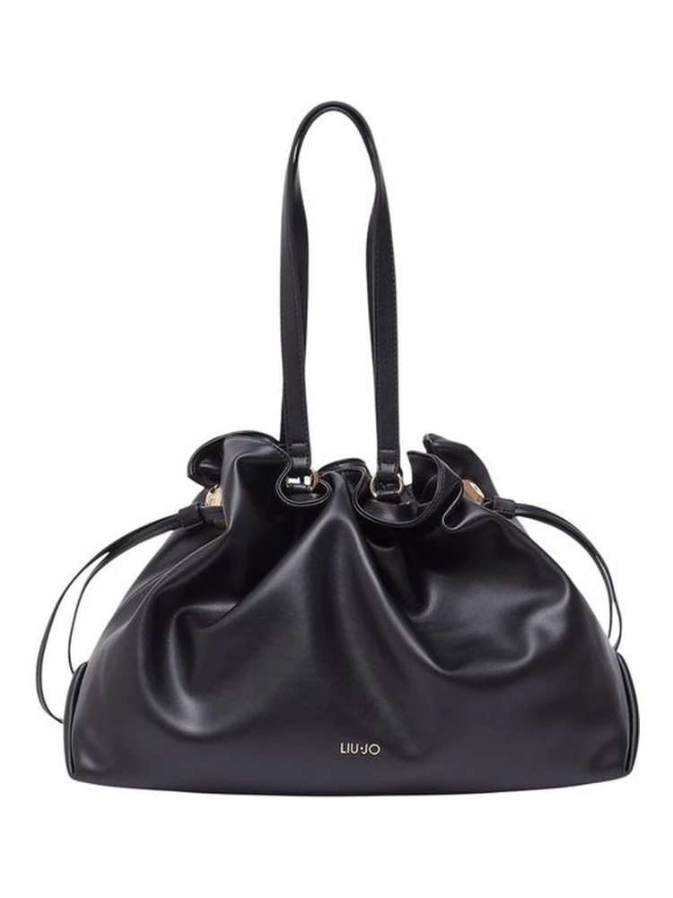 Black Polyethylene Handbag