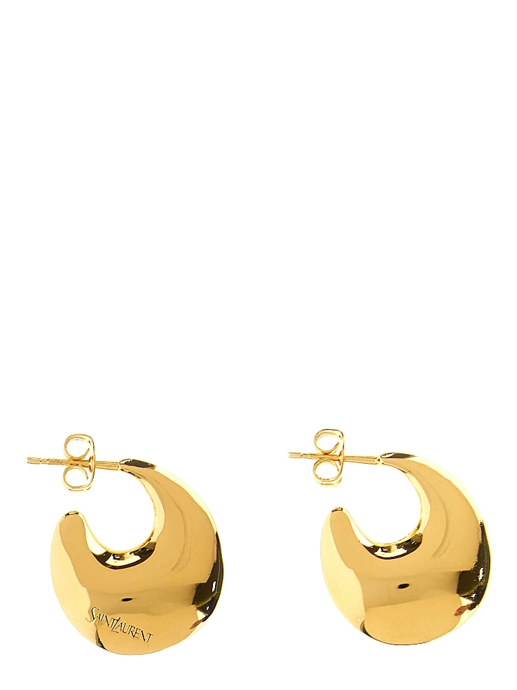 Gold Metal Earrings
