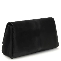 Black Calf Leather Bos Taurus Clutch Bag
