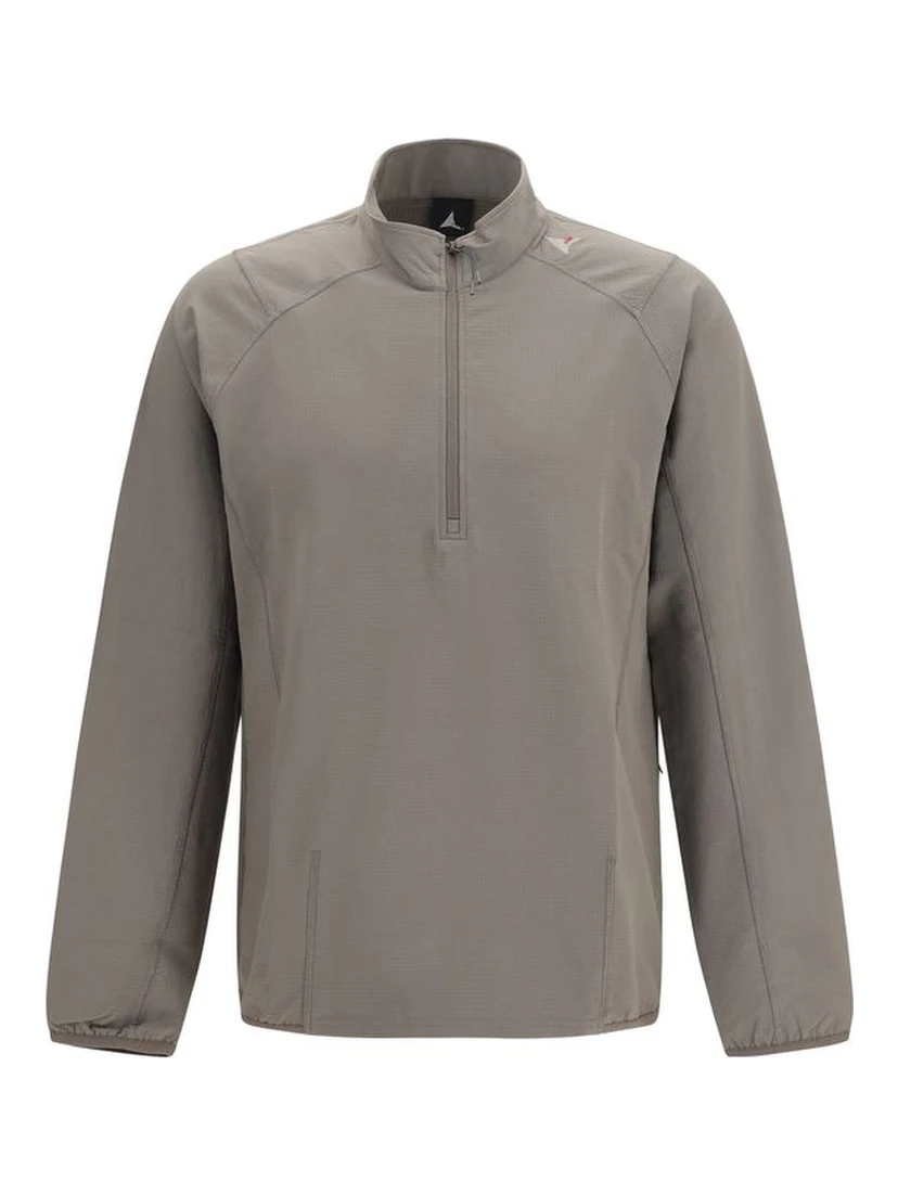 Bicolor Nylon Sweatshirt