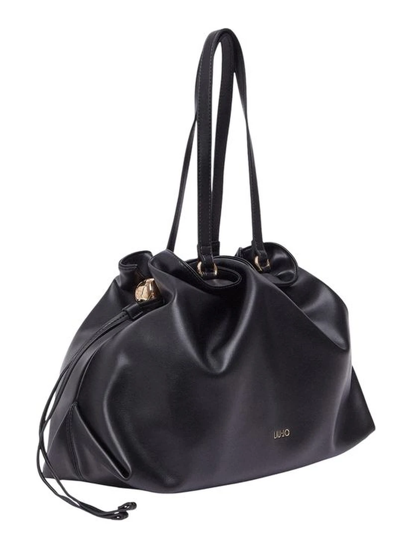 Black Polyethylene Handbag