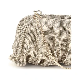 Silver Aluminum Clutch Bag