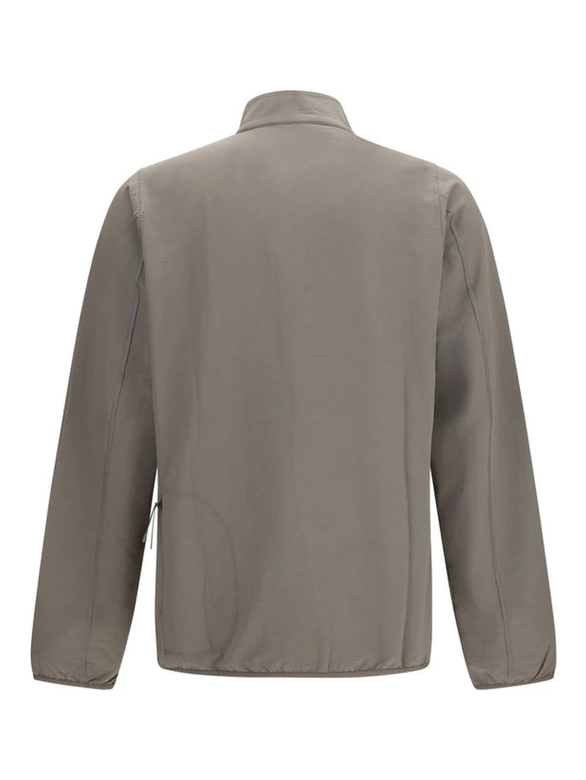Bicolor Nylon Sweatshirt