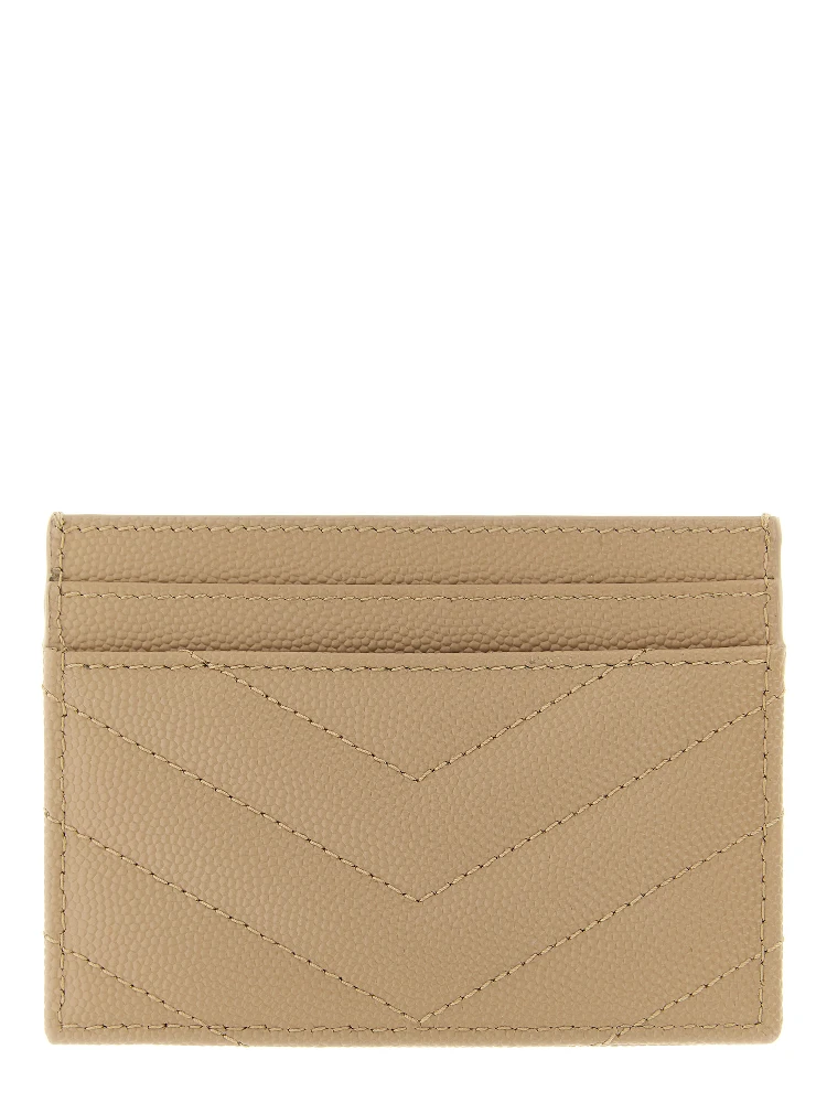 Beige Calfskin Cardholder alternative