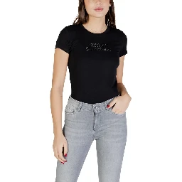 Black Cotton T-Shirt