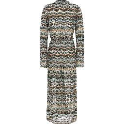 Multicolor Viscose Cardigan