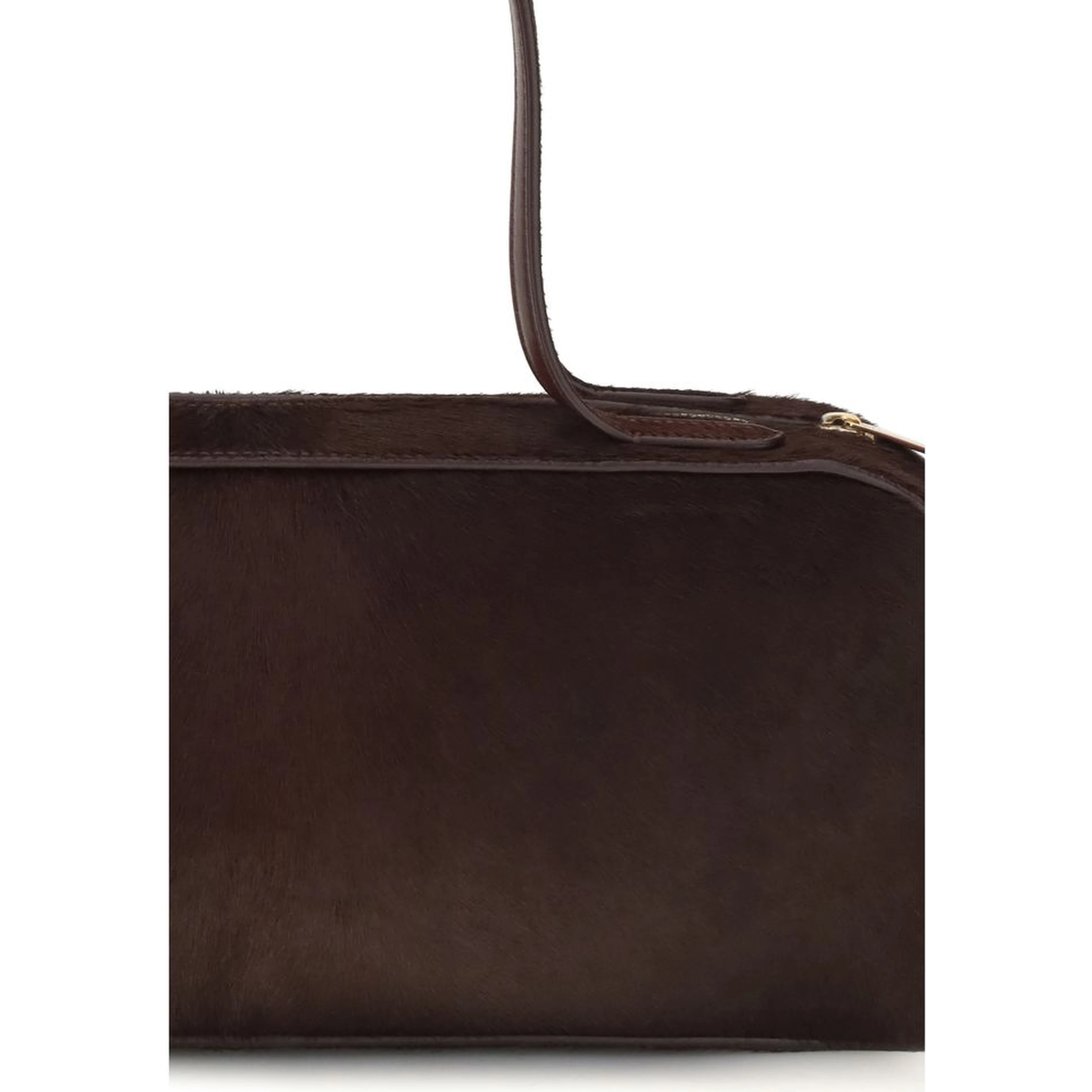 Burgundy Calf Leather Bos Taurus Shoulder Bag