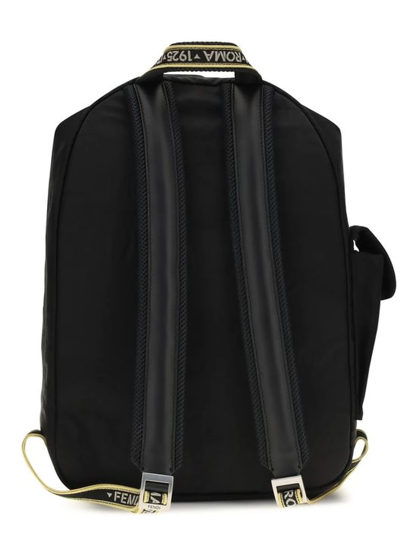 Black Polyamide Backpack