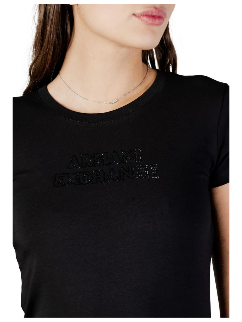 Black Cotton T-Shirt