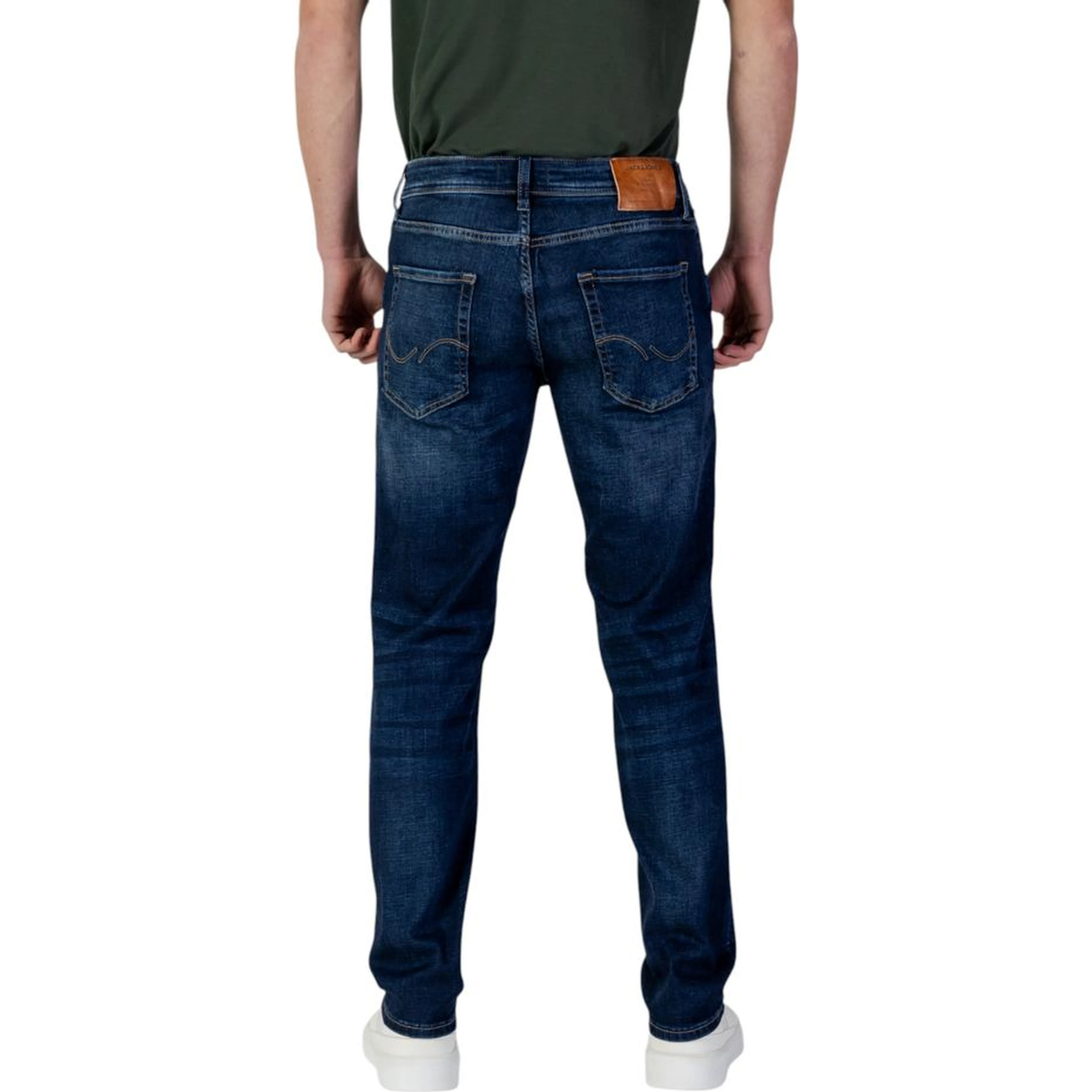 Blue Organic Cotton Relaxed Fit Jeans