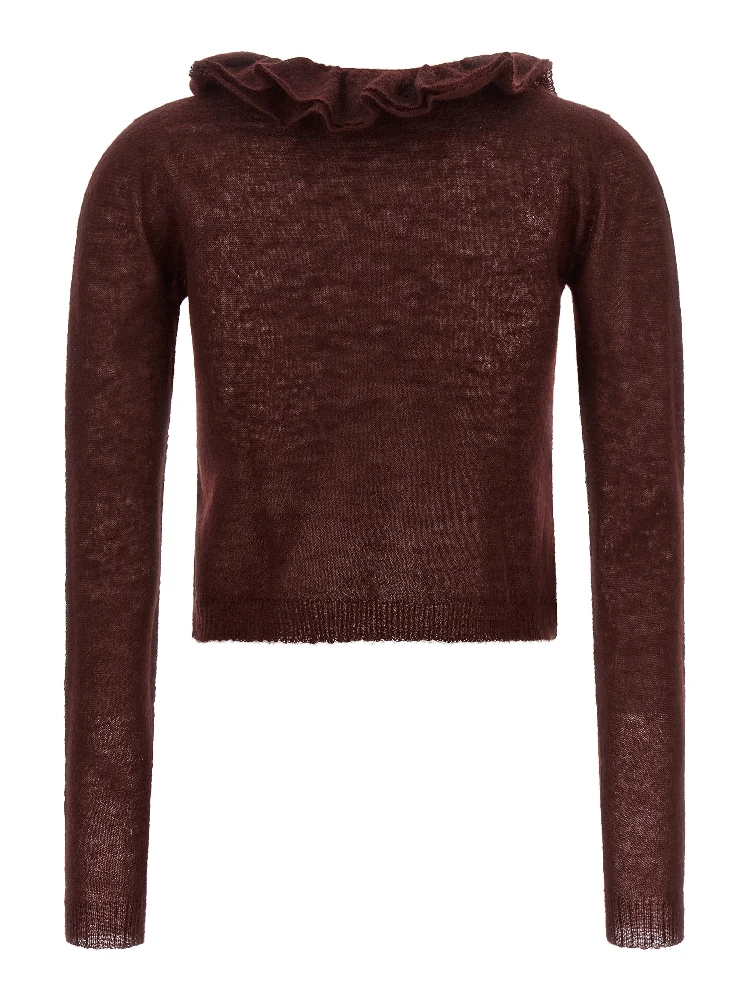 Bordeaux Polyamide Cardigan alternative