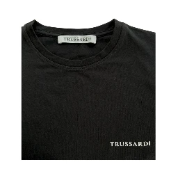 Black Cotton Men T-Shirt