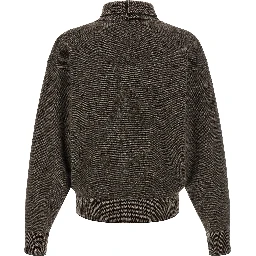 Brown Merino Wool Cardigan