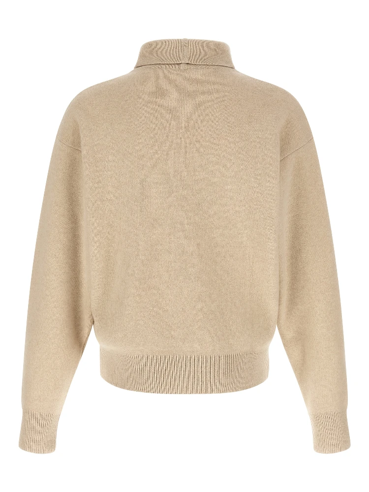 Beige Merino Wool Cardigan alternative