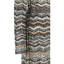 Multicolor Viscose Cardigan
