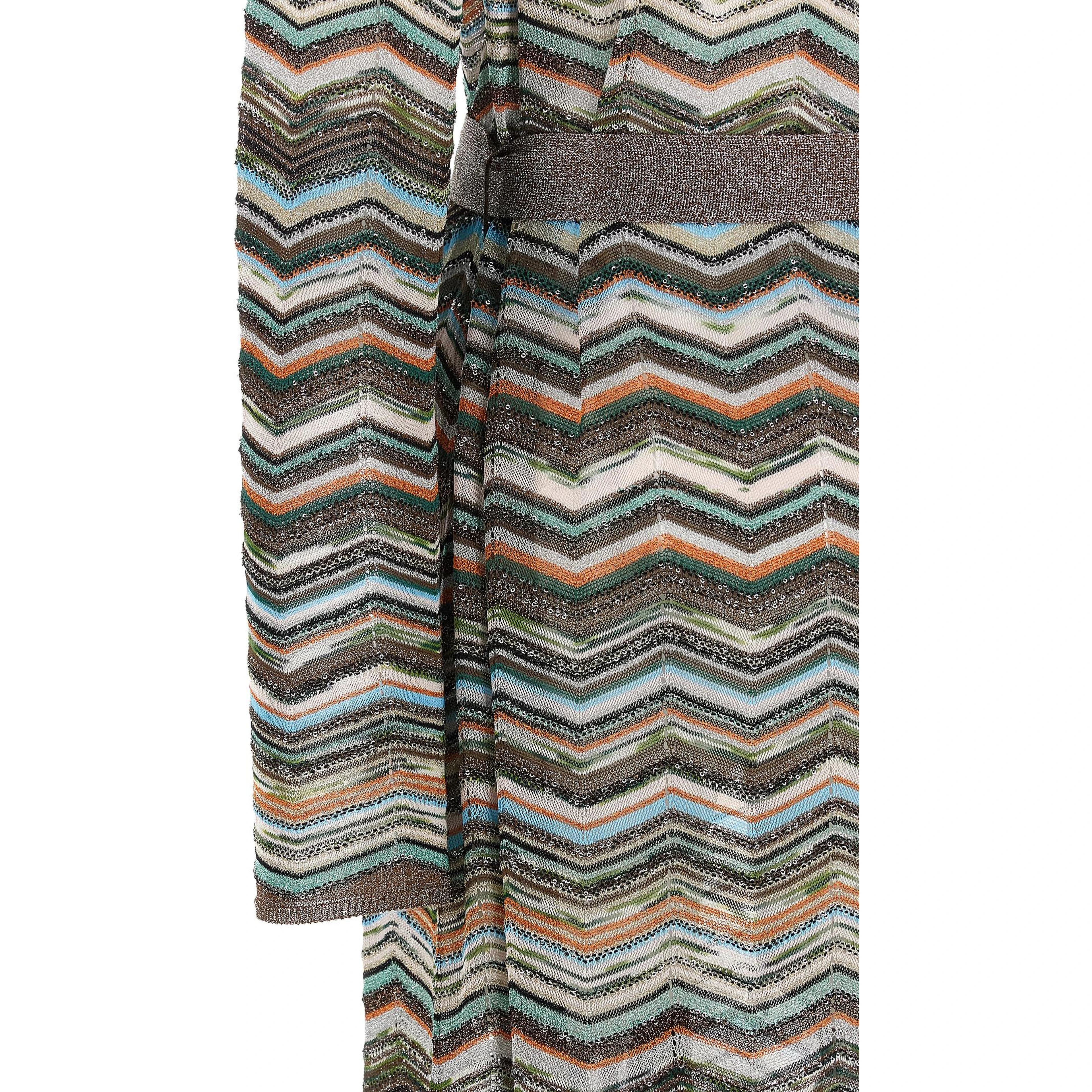 Multicolor Viscose Cardigan