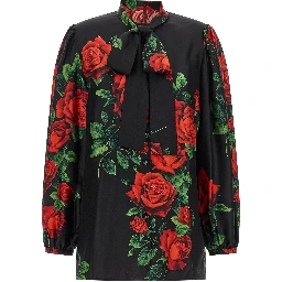 Black Silk Blouse