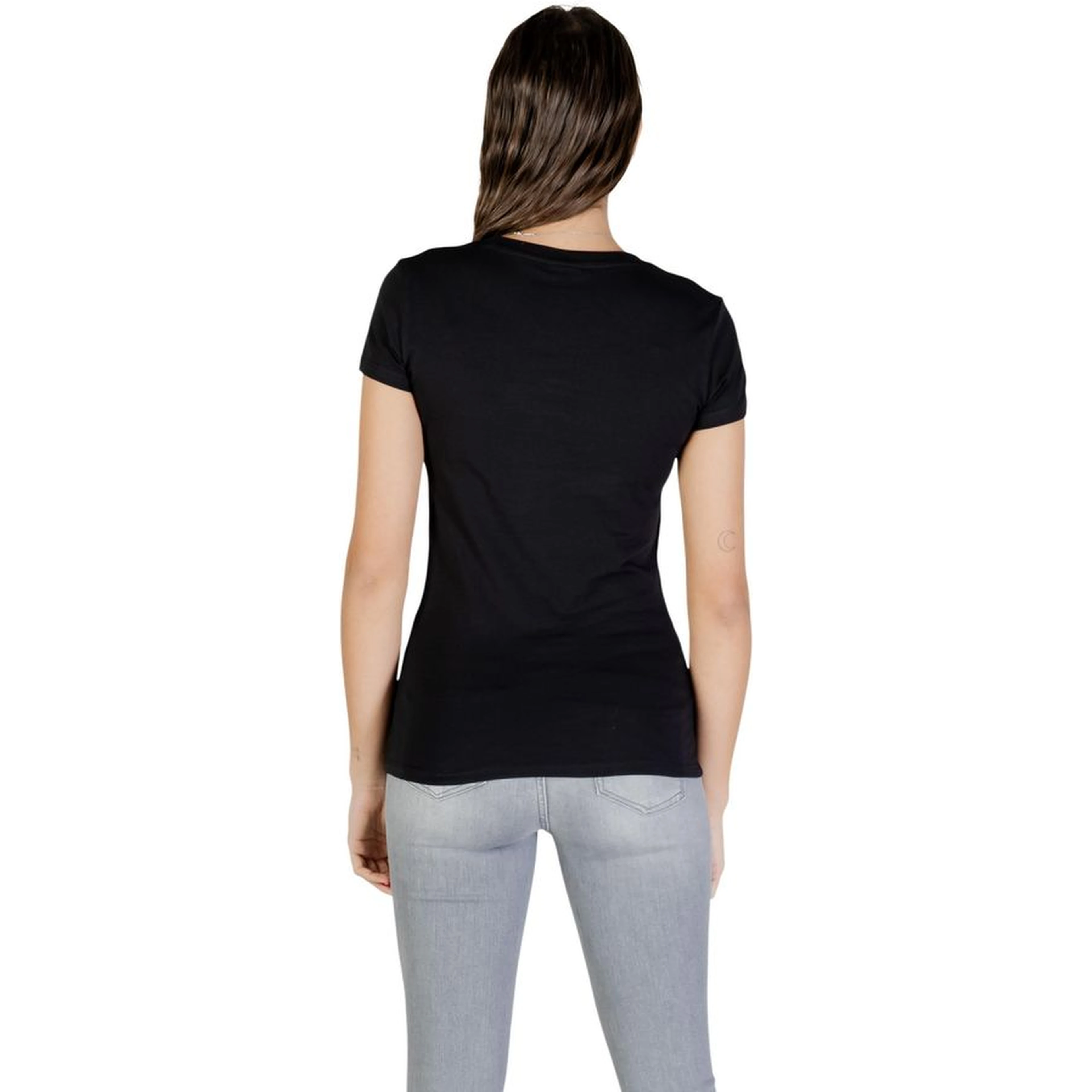 Black Cotton T-Shirt
