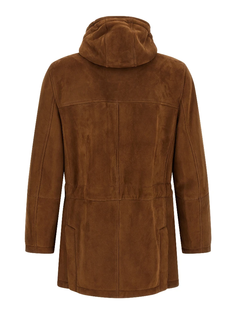 Brown Lamb Leather Leather Jacket alternative