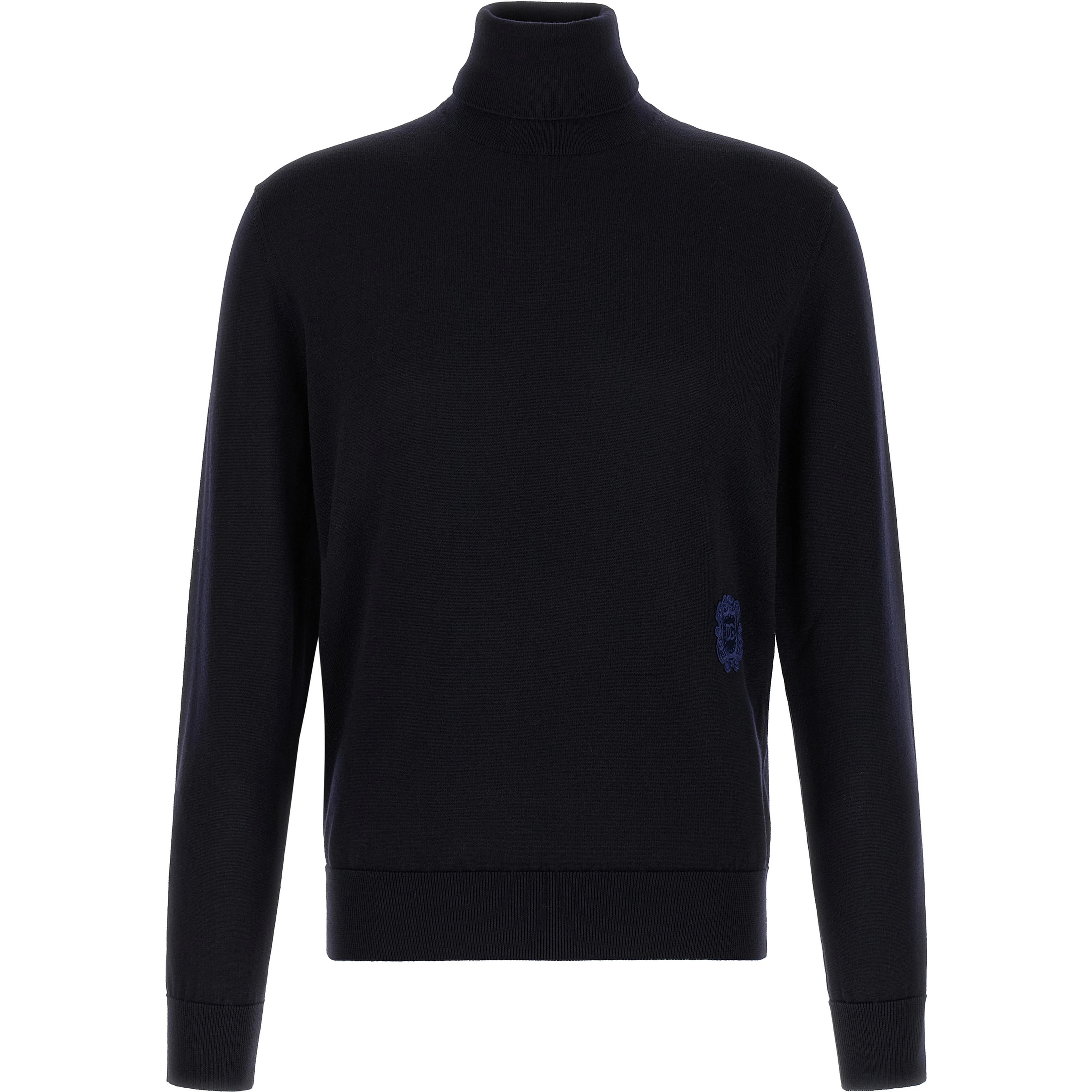 Blue Virgin Wool Cardigan