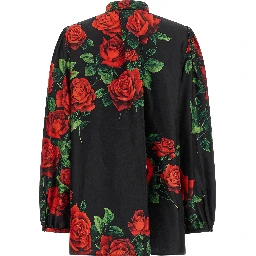Black Silk Blouse